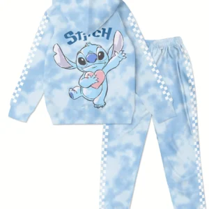 Disney Stitch Hoodie Set