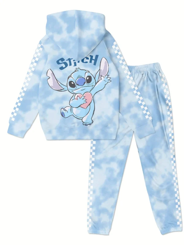 Disney Stitch Hoodie Set