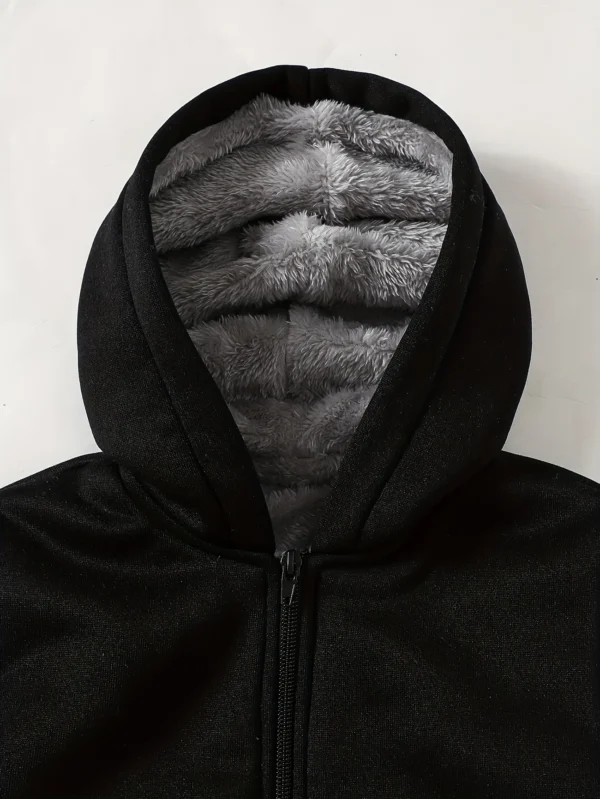 Hooded Cardigan Sweater - Image 6