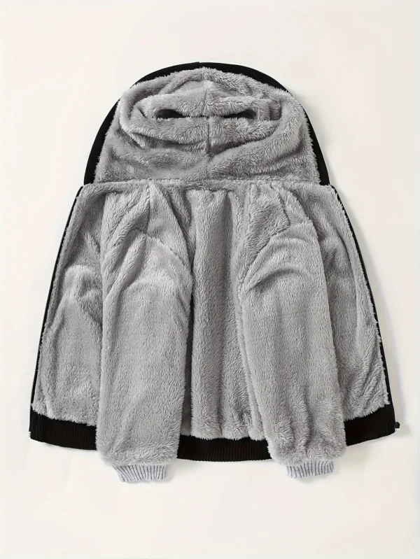 Hooded Cardigan Sweater - Image 3